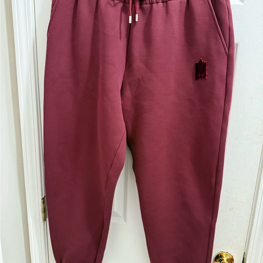 Mackage Men’s Burgundy Jogger Lounge Pants